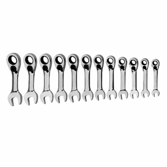 Bluepoint-Ratchet Combination-Ratcheting Wrench Sets, Short